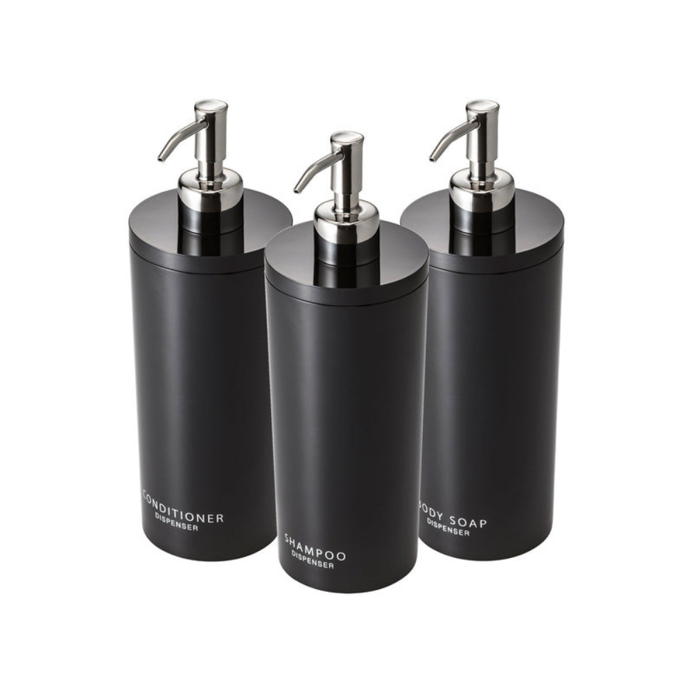 AquaSphere – Circular Shower Dispenser Set for Organized Spaces