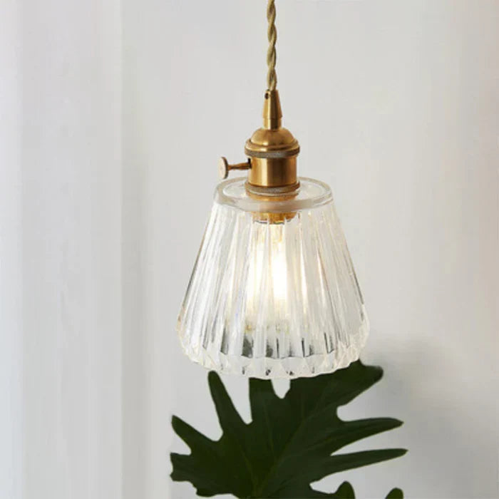 Elegant Glass Hanging Light Fixture