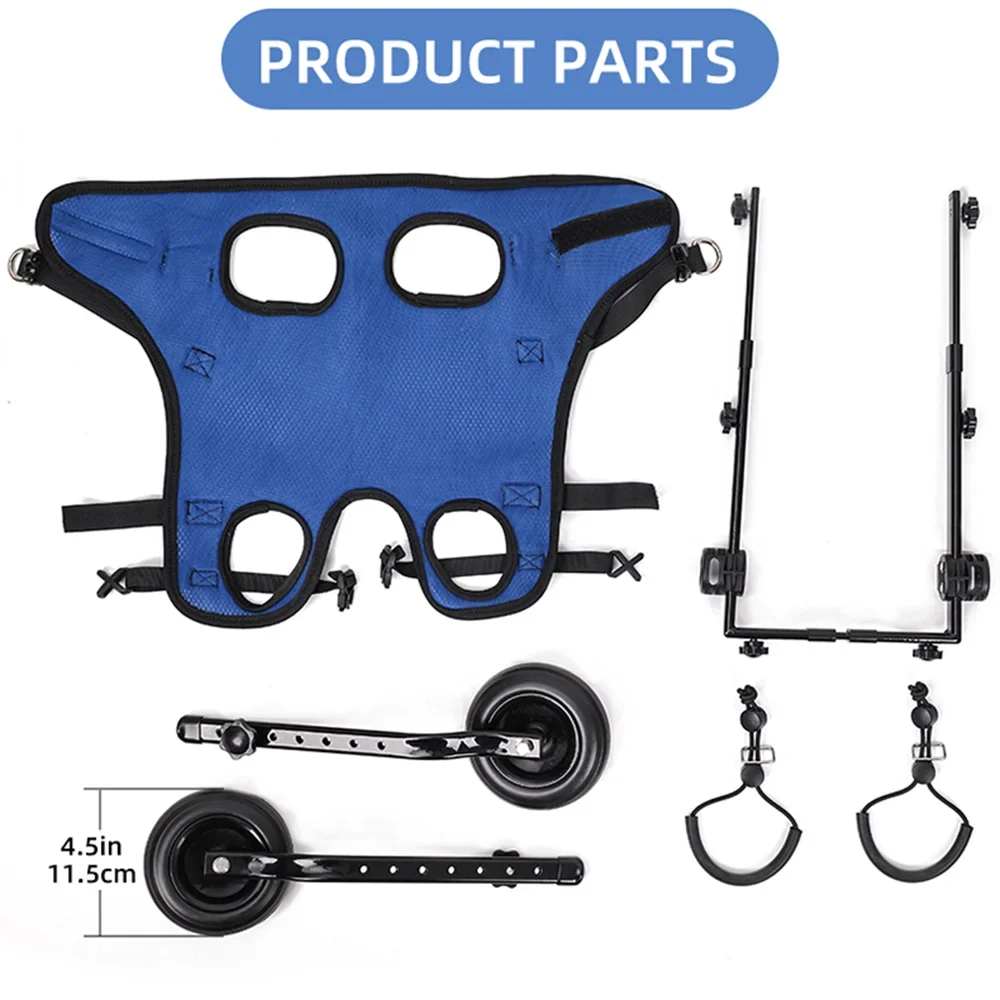 Adjustable Pet Mobility Aid for Disabled Dogs and Cats