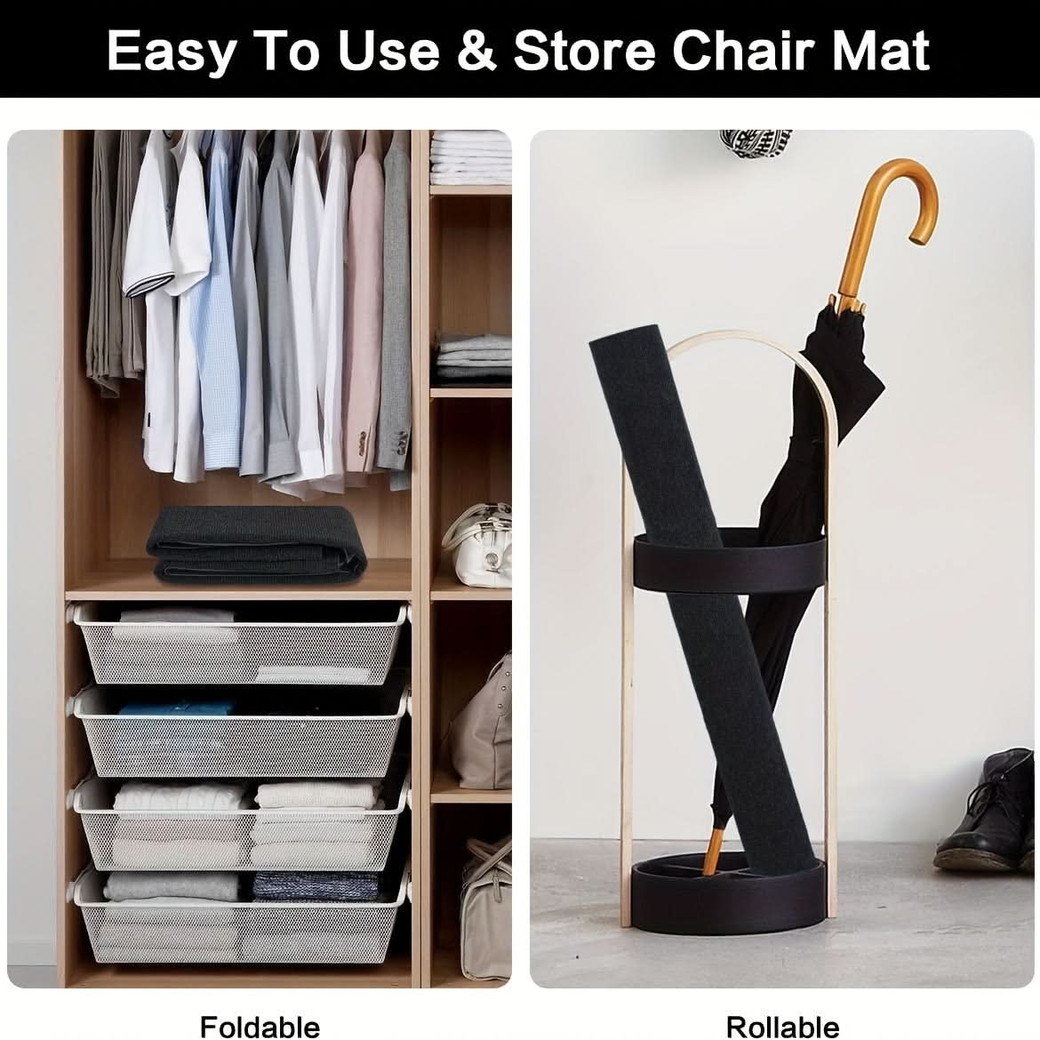 EverShield - Premium Chair Mat for Hardwood & Office Spaces