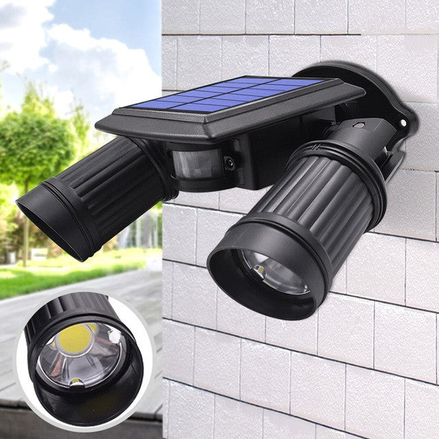 Illuminating Solar Motion-Activated LED Lights for Outdoor Spaces