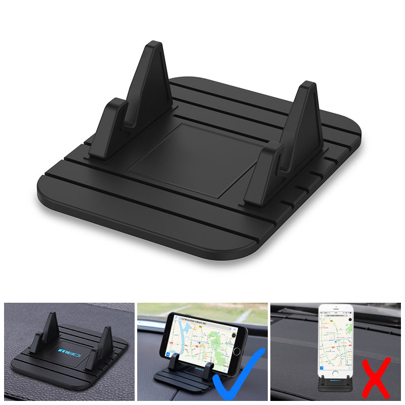 SmartGrip Dashboard Phone Mount – Secure 360° Rotation Stand