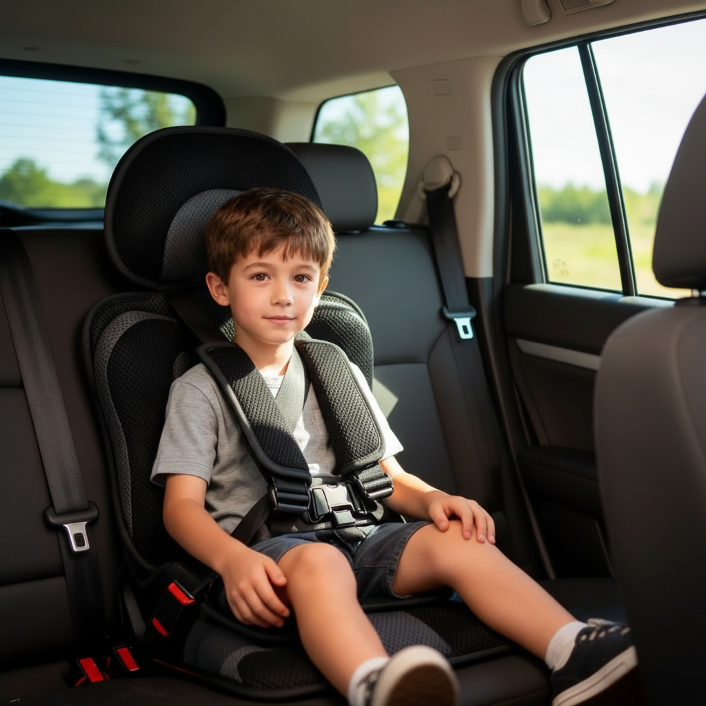 Compact Travel Booster Seat for Kids – Safe & Convenient