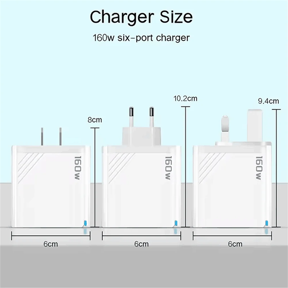 160W PowerLink USB Charging Station | Fast Multi-Device Charging