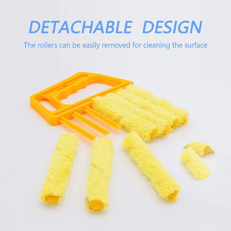 DustBuster Pro – Reusable Microfiber Brush for Windows & Blinds