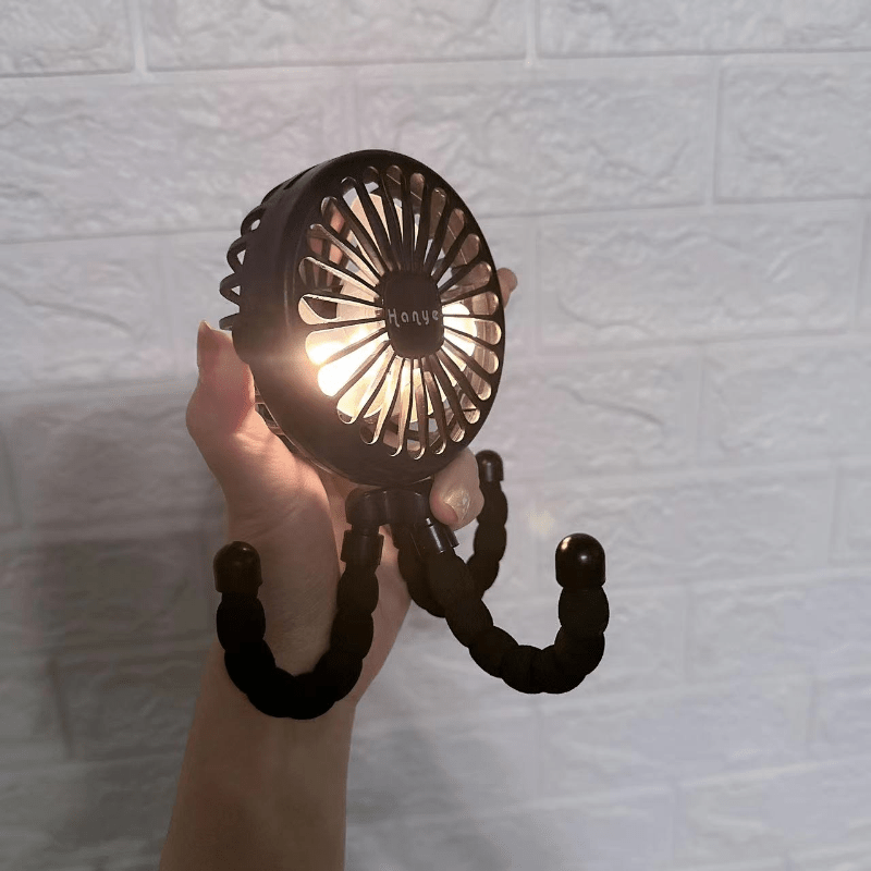 BreezyBuddy – Compact Rechargeable Cooling Fan