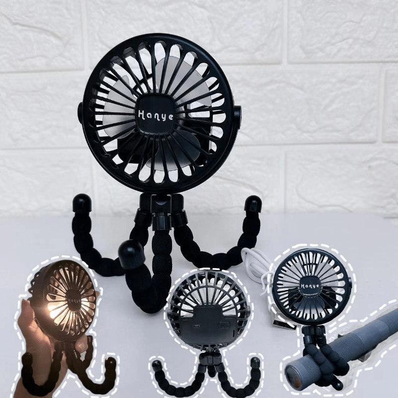 BreezyBuddy – Compact Rechargeable Cooling Fan