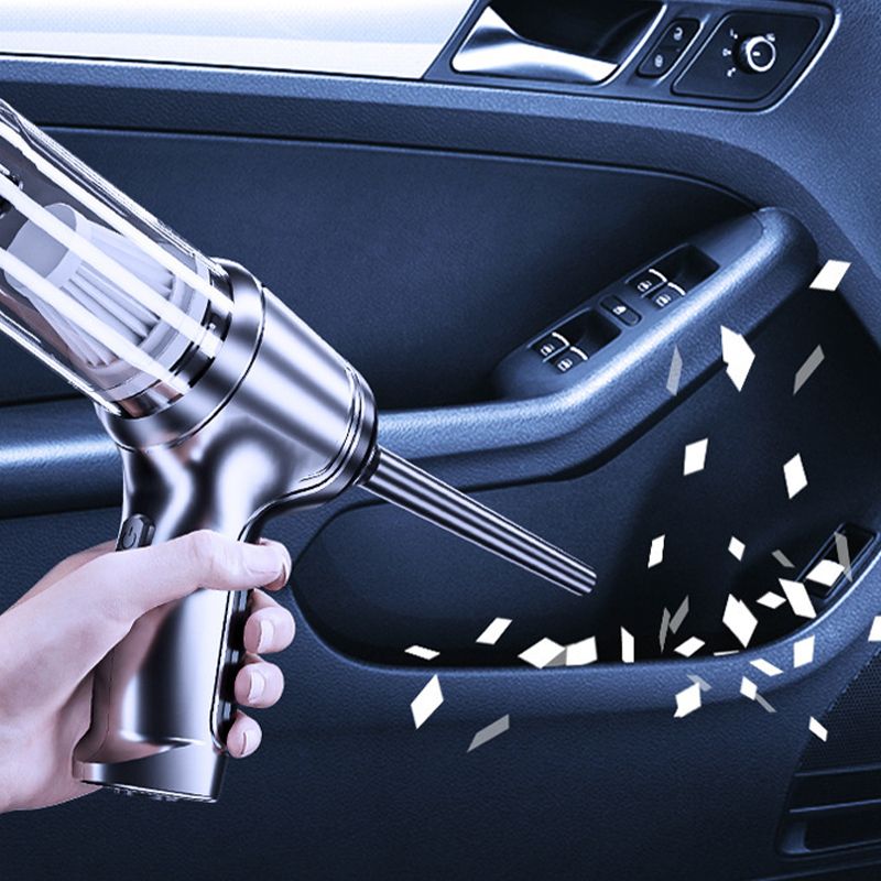 Portable Powerful Car Vacuum Cleaner – Cordless Design
