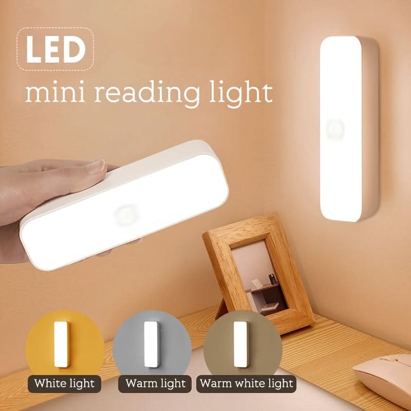 GlowEase – Versatile Rechargeable Reading Lamp