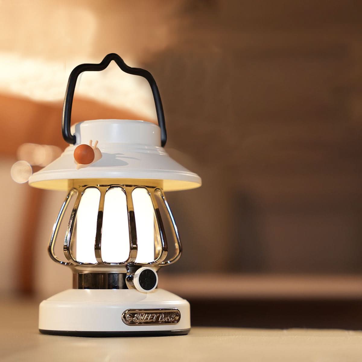 Vintage Charm Portable Night Light for Cozy Spaces