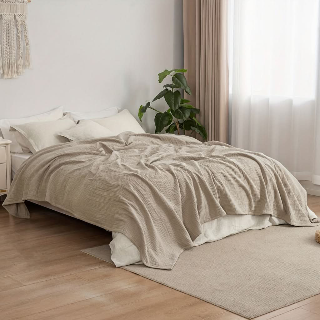 BreezyComfort – Lightweight Blanket for Everyday Relaxation