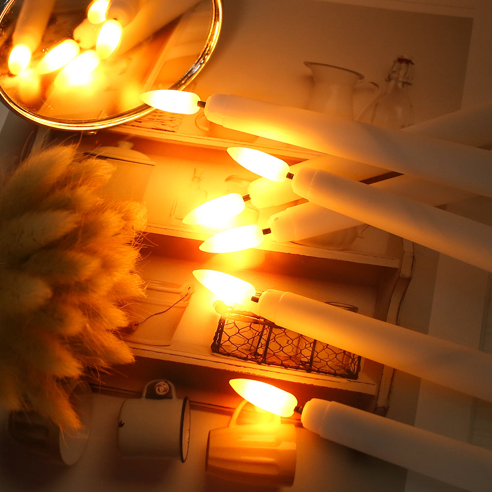 LED Candles for Home Decor - Battery Operated and Flameless