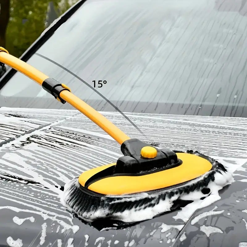 Ergonomic Multi-Surface Cleaning Brush