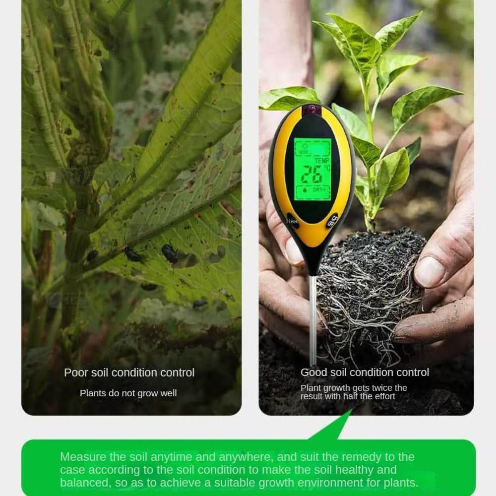 EcoGrow Pro - All-in-One Soil and Plant Health Meter