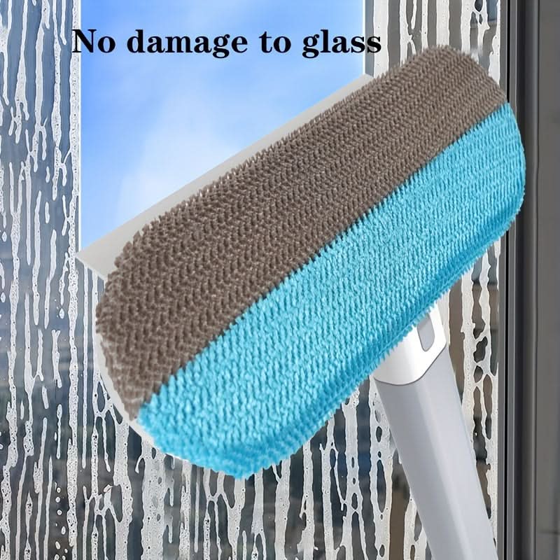 ClearView Pro – Versatile Window Cleaning Brush with Removable Screen