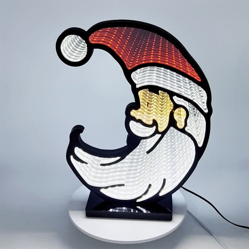 Enchanting Santa Glow Lights for a Festive Home Atmosphere