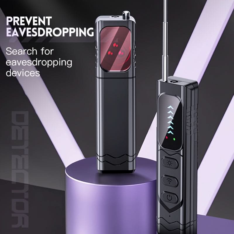PrivacyGuard Pro – Compact Hidden Camera Detector