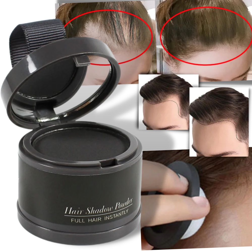 Scalp Concealer Powder for Fuller Hair Appearance