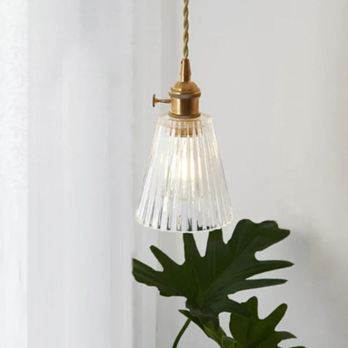 Elegant Glass Hanging Light Fixture
