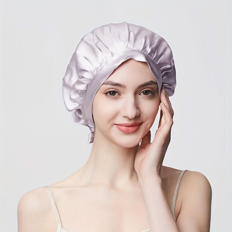 SilkDream Adjustable Sleep Bonnet for Hair Protection