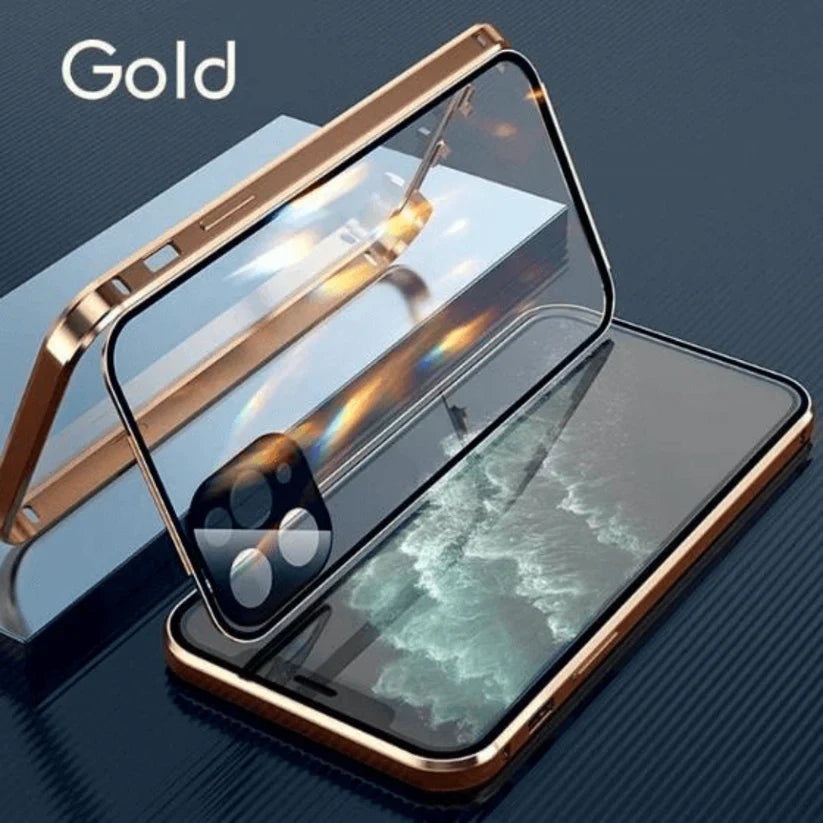 360° Shield Magnetic iPhone Case with Privacy Feature