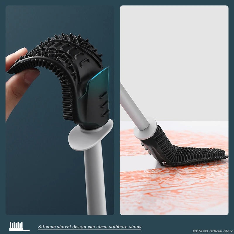 SleekDry – Wall-Mounted Toilet Brush & Holder Set