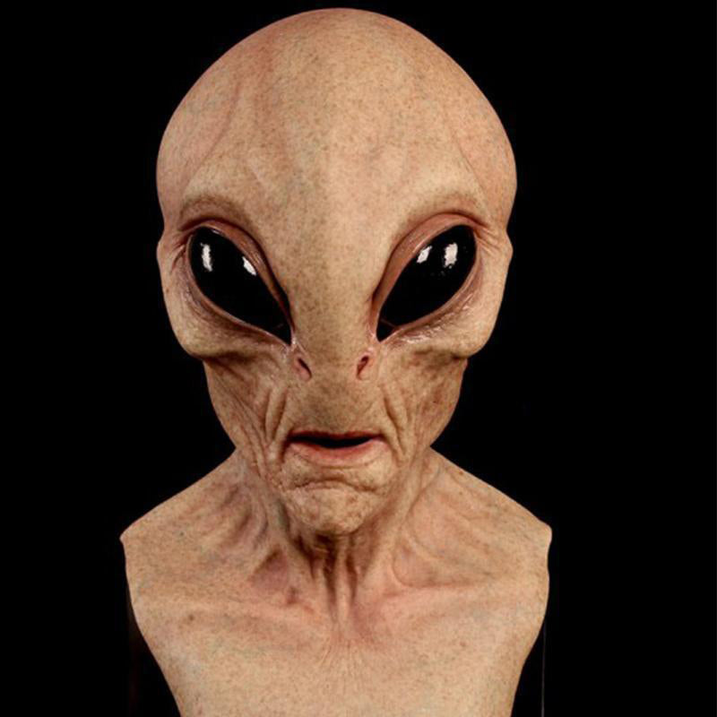 Lifelike Full-Face Latex Mask for Halloween & Cosplay Events
