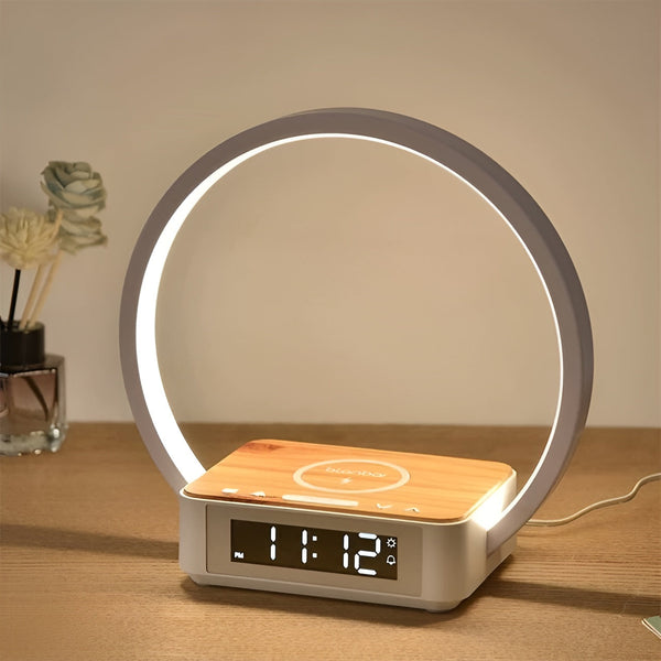 Gentle Wake Night Light with Charger – Adjustable Design