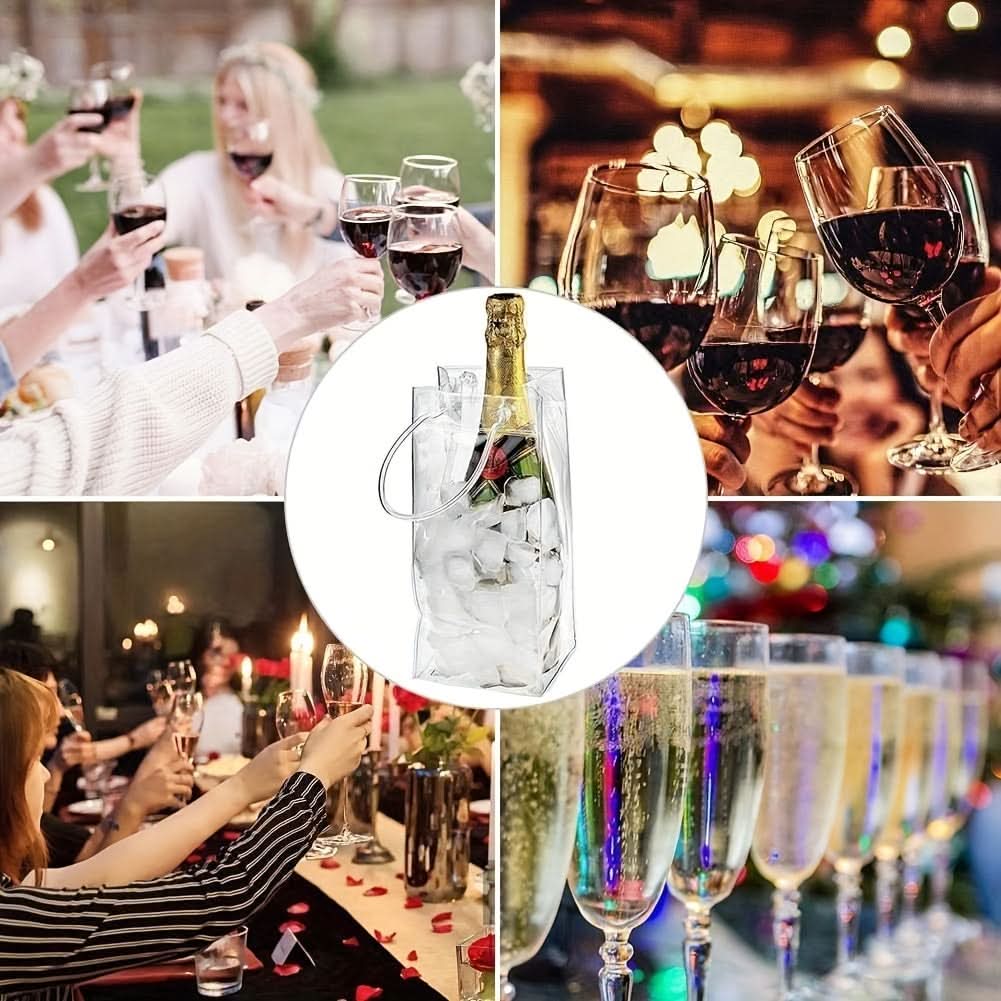 Elegance on the Go – Clear Beverage Cooler Bag for Events