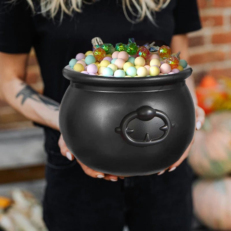 Enchanted Cauldron Halloween Treat Holder