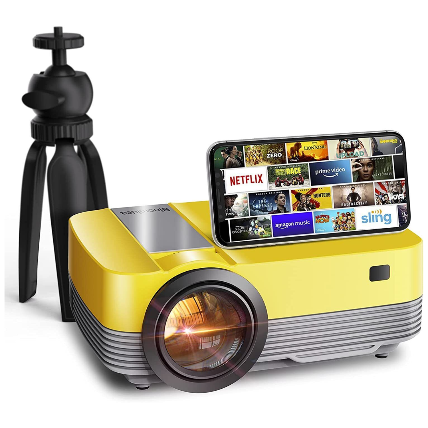 Compact HD Mobile Projector for Effortless Viewing