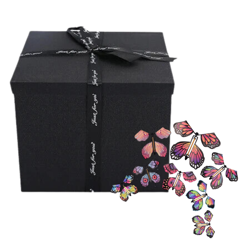 Heartfelt Photo Surprise Butterfly Gift Box
