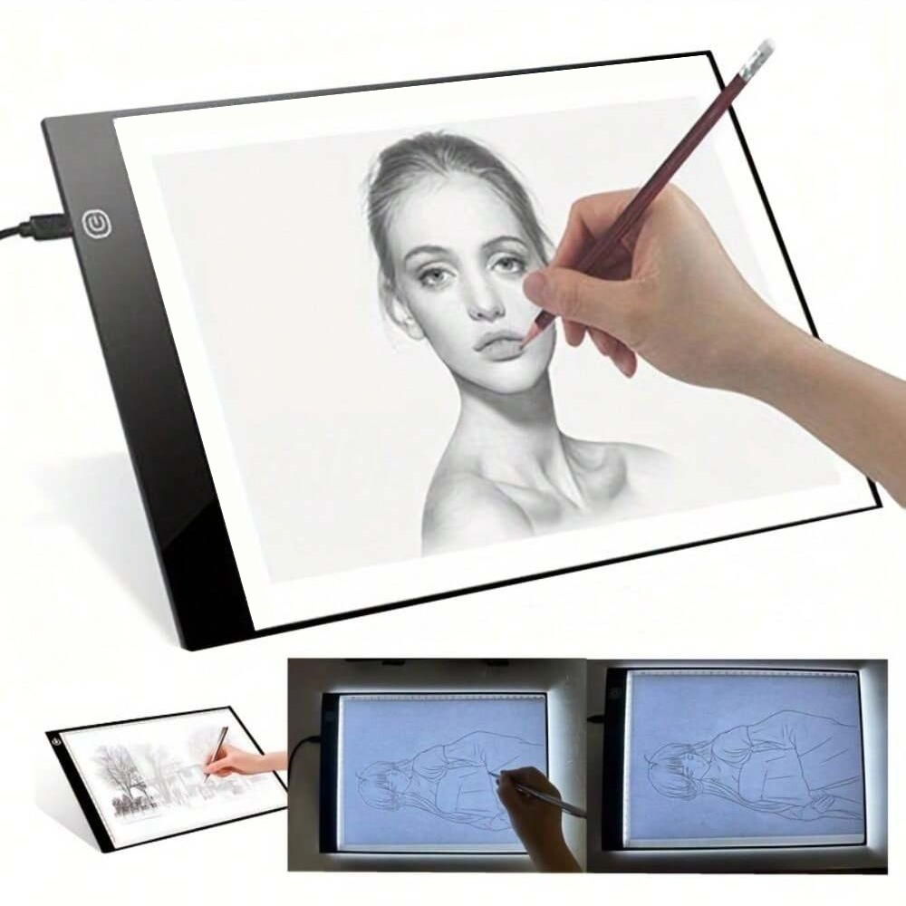 Slim LED Tracing Tablet for Effortless Sketching & Design