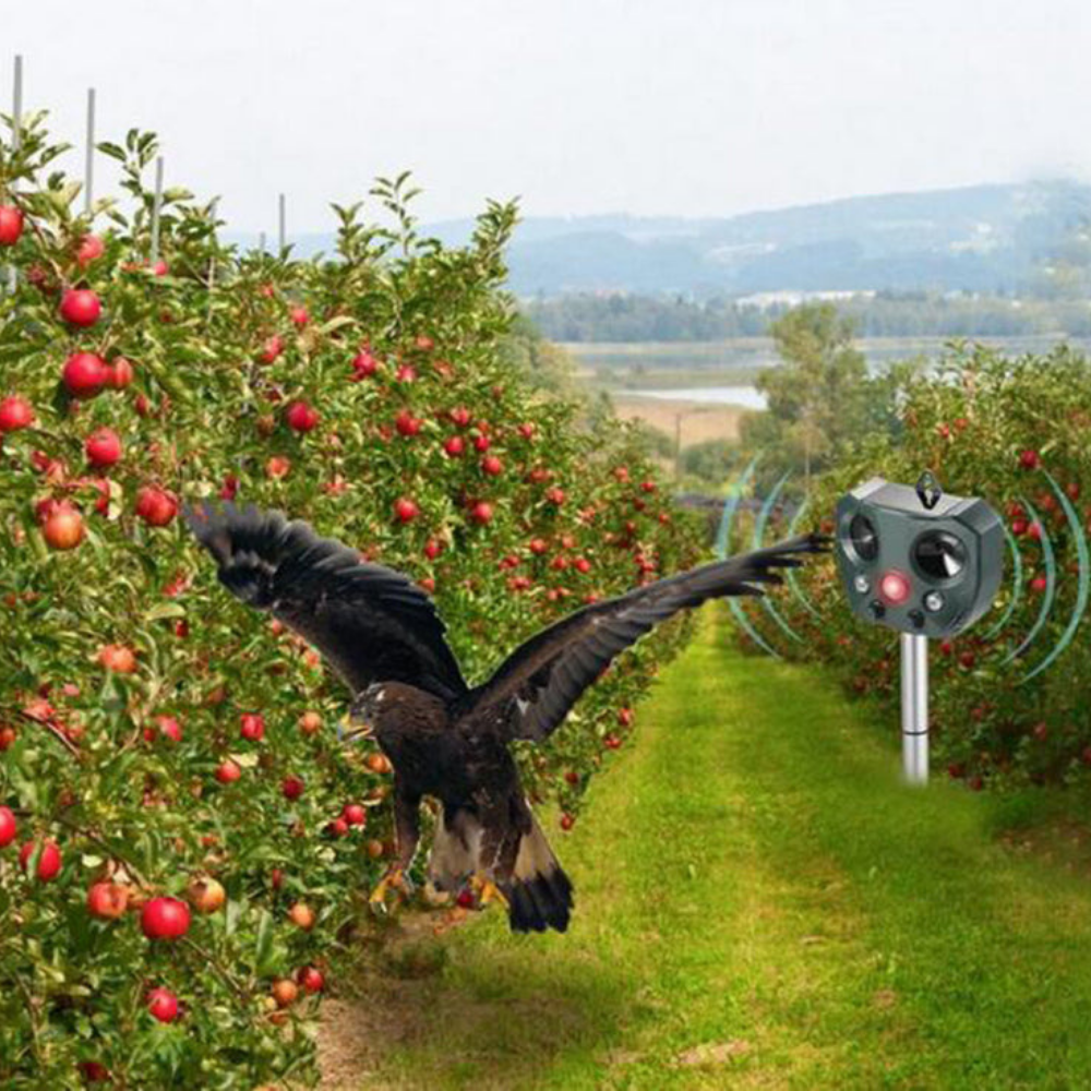 EcoShield – Solar-Powered Ultrasonic Pest Deterrent