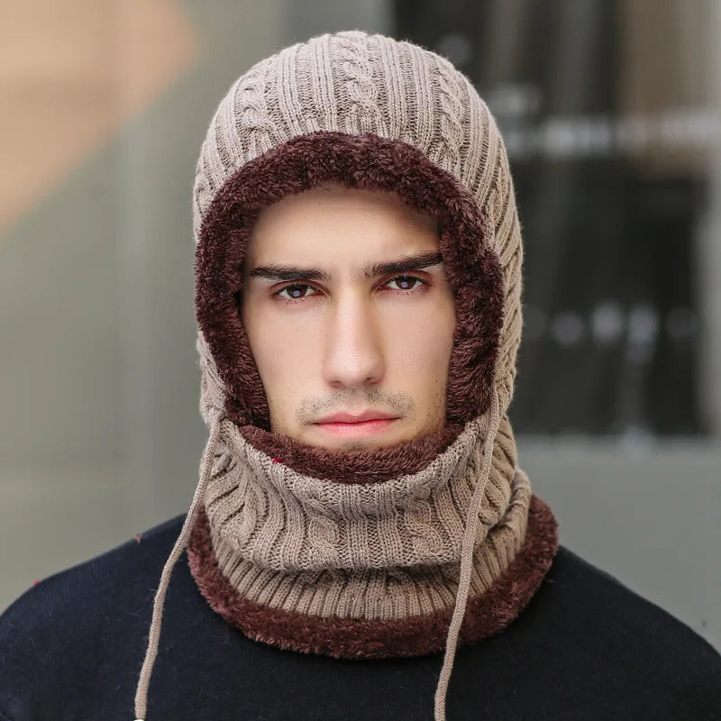Ultimate Winter Protection: Knit Hat and Scarf Combo