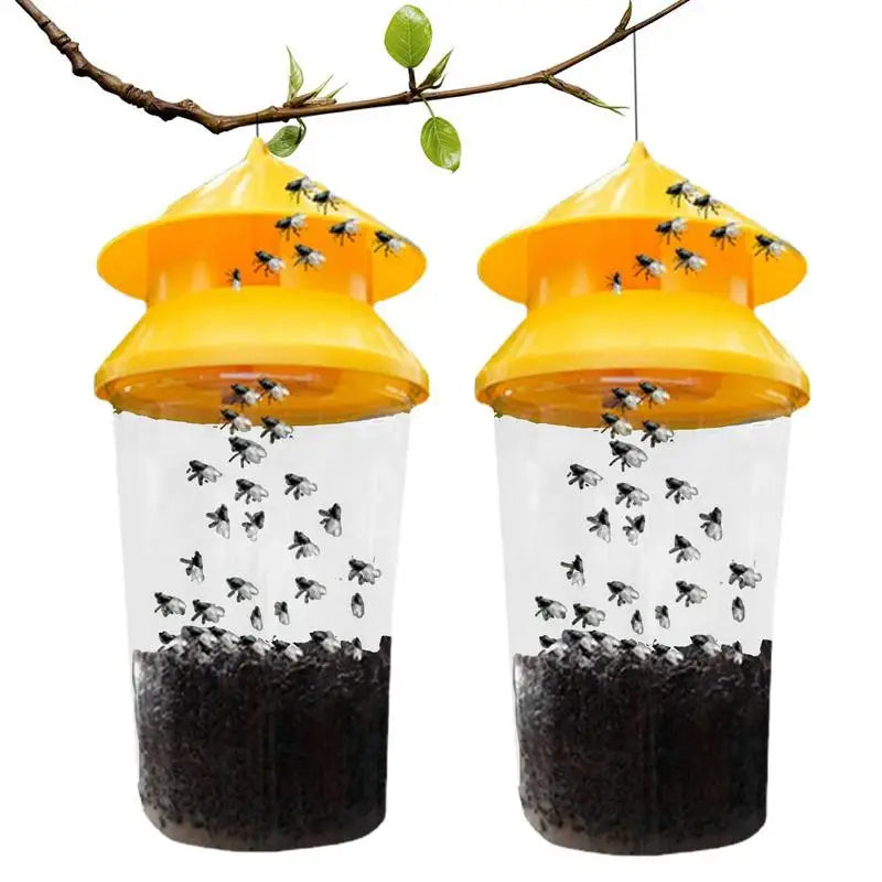 Eco-Friendly Hanging Fly Catcher for Outdoor Spaces