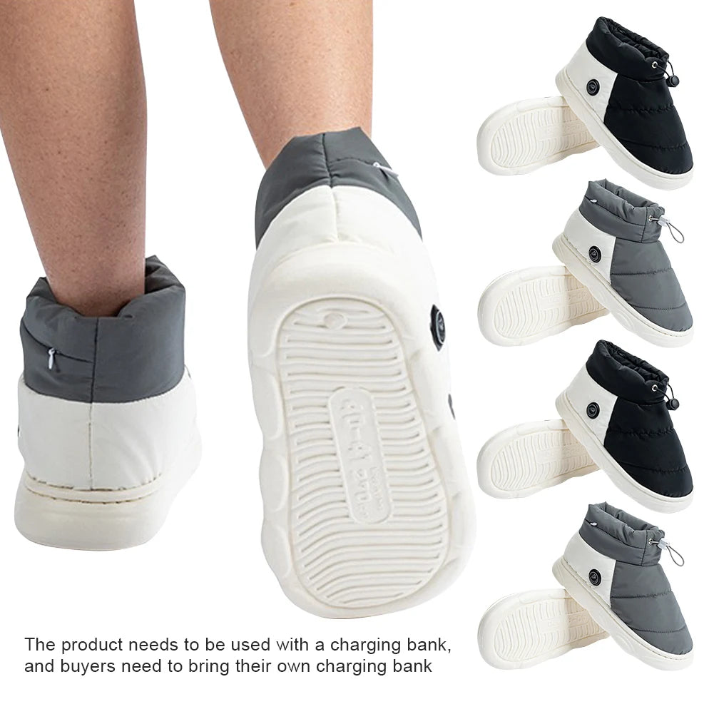 CozyWarm Footwear with Custom Heat Settings