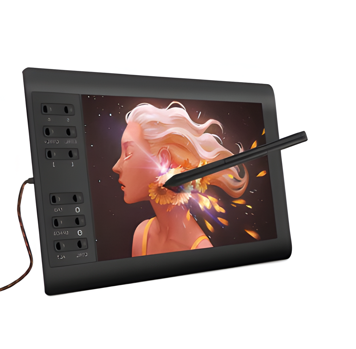 Creative Pro Drawing Tablet with Pressure-Sensitive Pen