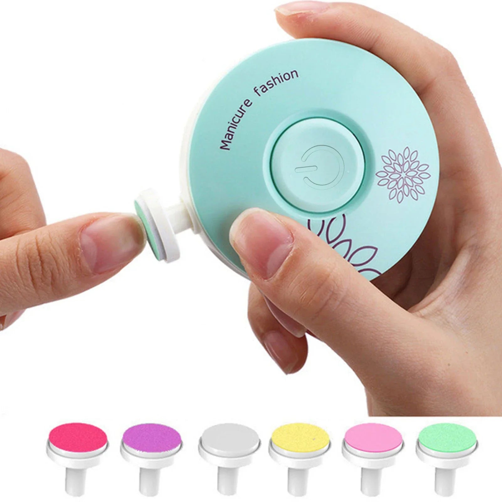 Gentle Baby Nail Care Kit with 6 Specialized Heads