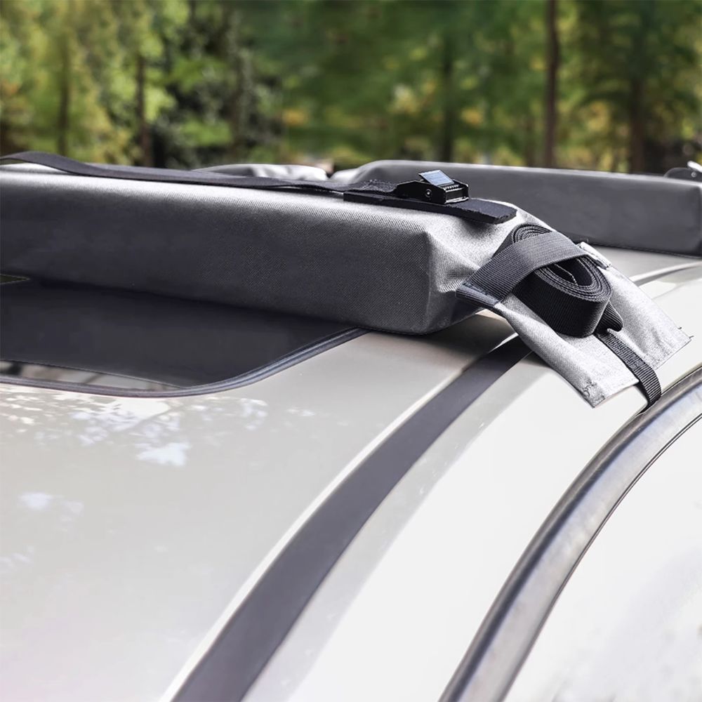 Versatile Car Roof Protection Pads for Gear Transport