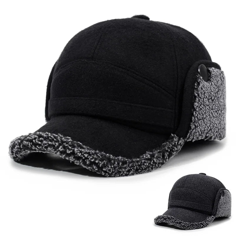 Winter-Ready Cap with Cozy Earflaps for Ultimate Warmth