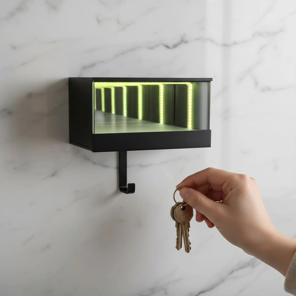 Luminous 3D Printed Key Organizer for Car Enthusiasts