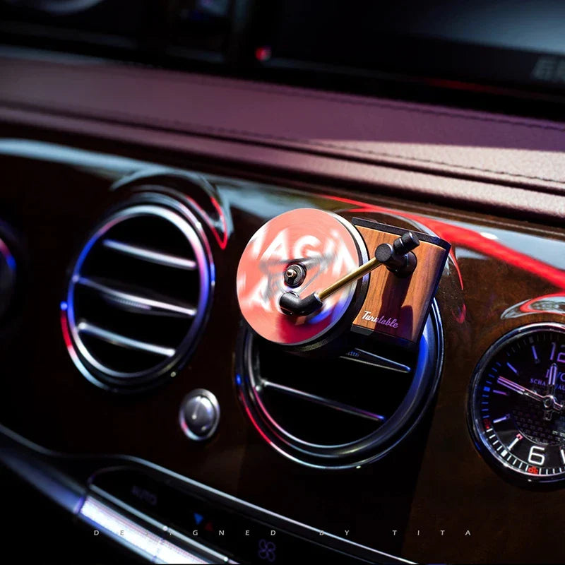 Retro Vinyl Car Aroma Diffuser