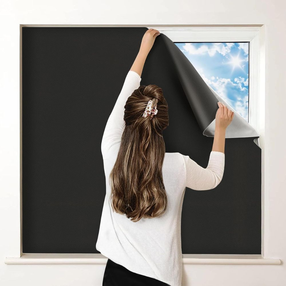 Complete Light Blocking Window Shade for Total Privacy