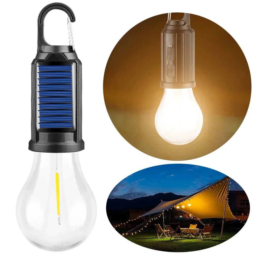Eco-Friendly Solar-Powered Camping Lantern