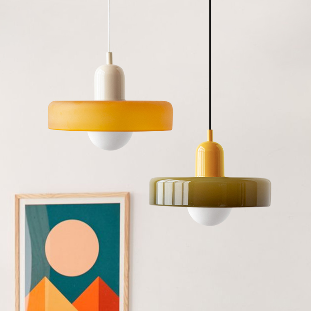 Bauhaus Style Colorful Pendant Light Fixture