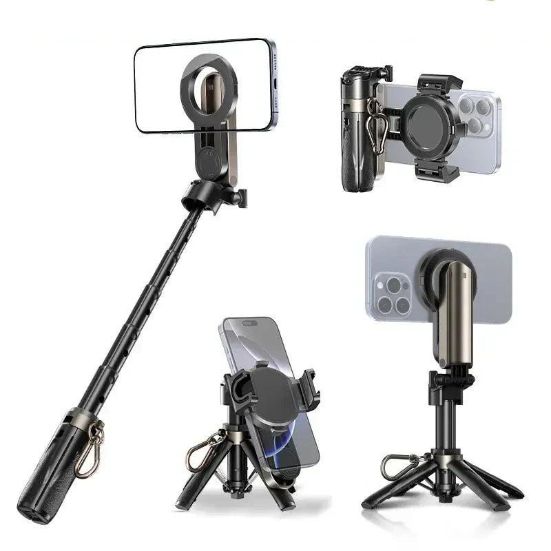 MagniSnap Selfie Tripod with Wireless Remote – Versatile Phone Mount