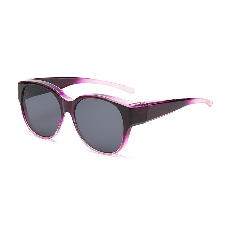Over-Glasses Sunglasses โ Polarized UV400 Wraparound Comfort