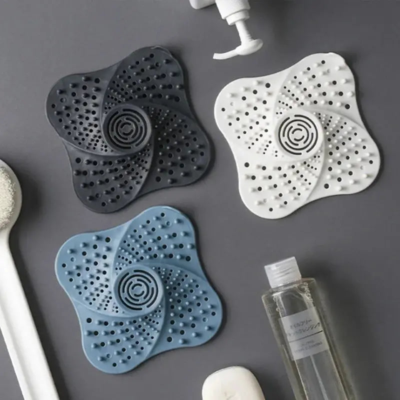 AquaGuard Drain Protector – Spiral Hair Catcher with Suction Base, Easy-Clean Design, 13cm