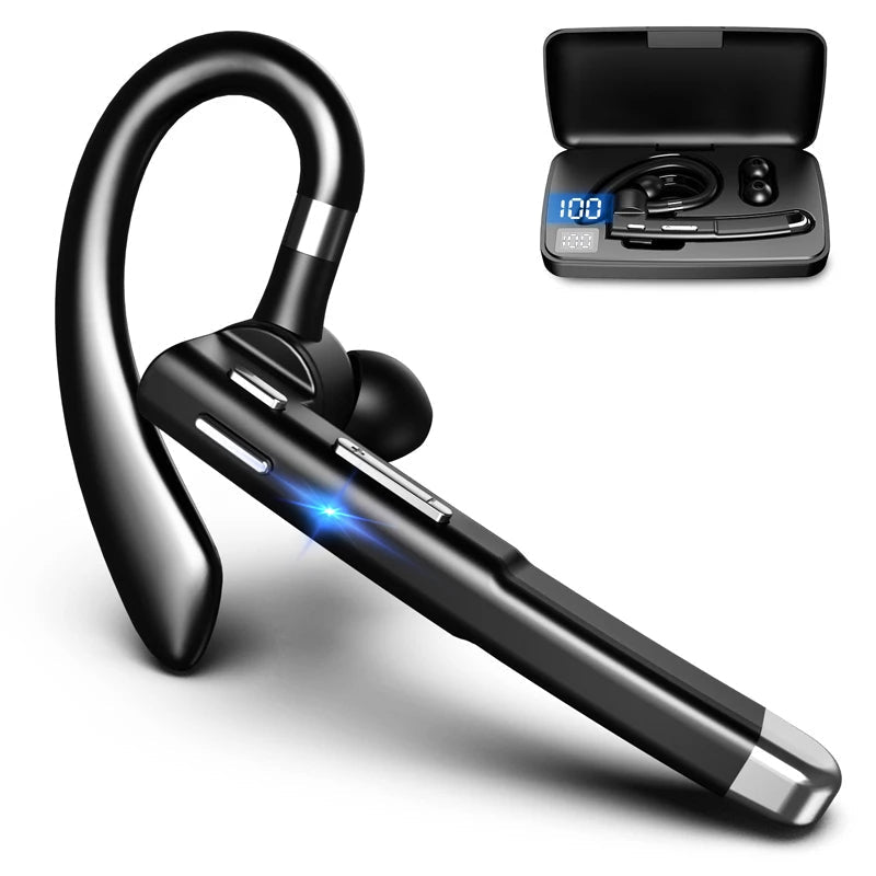 Ultimate Comfort Dual-Mic Bluetooth 5.1 Headset with Noise Cancellation